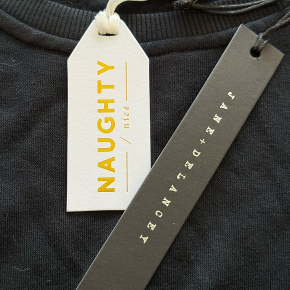 Jane & Delancey NWT Women's L Holiday Dog Embellished Black Long Sleeve Sweater - Picture 7 of 11